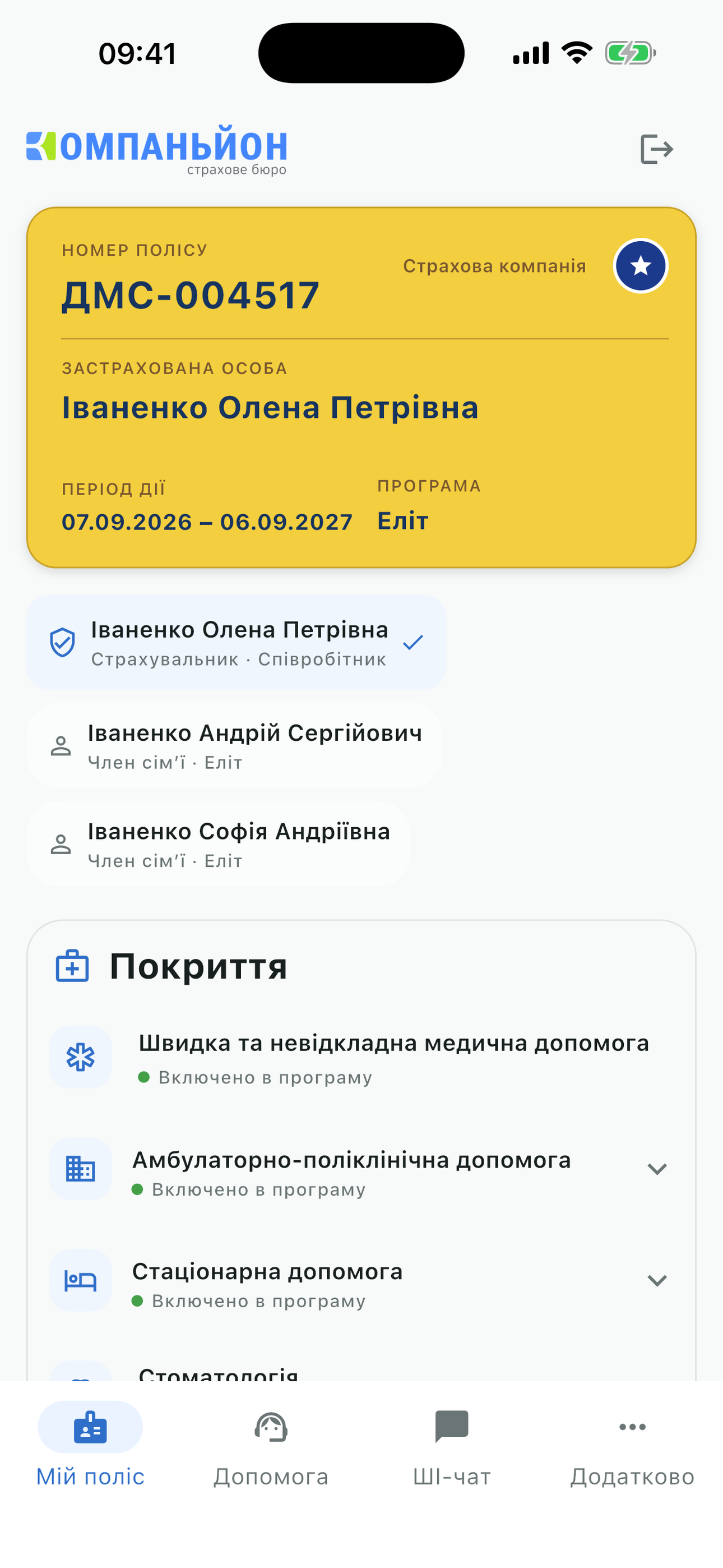 Покриття
